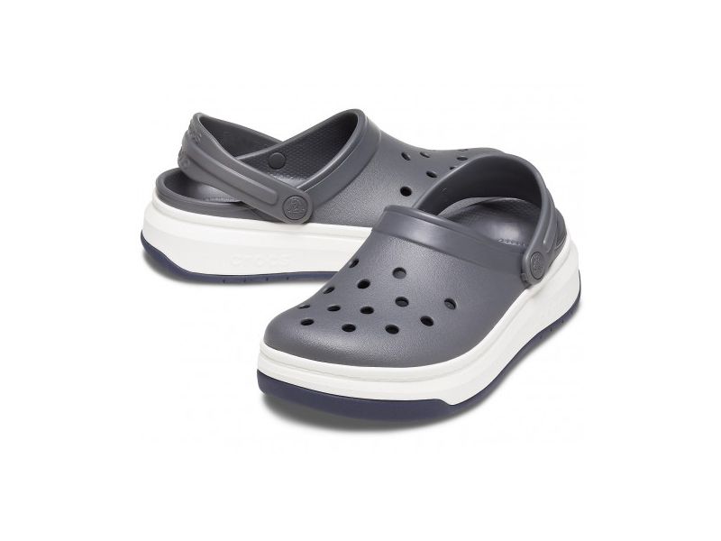 Crocs Full Force — унисекс сабо, серый цвет, легкие и удобные