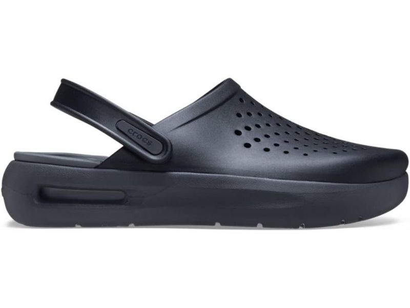 Crocs InMotion Black LiteRide — боковий вигляд стильного взуття