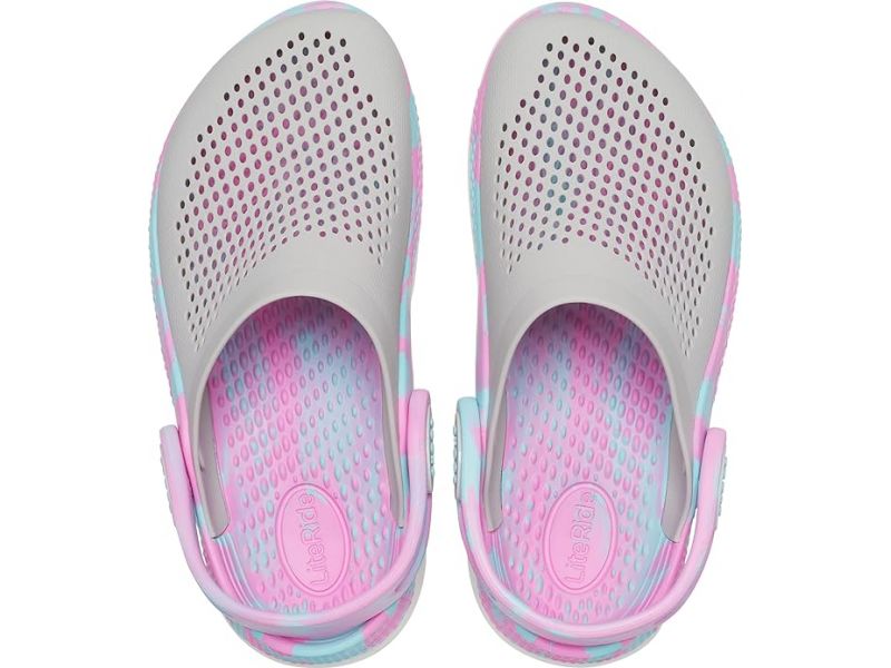 Crocs LiteRide 360 Kids Pearl Multi — вигляд зверху