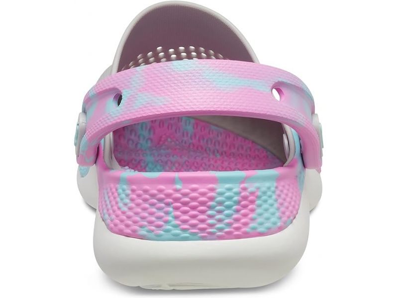 Crocs LiteRide 360 Kids Pearl Multi — задня частина сабо