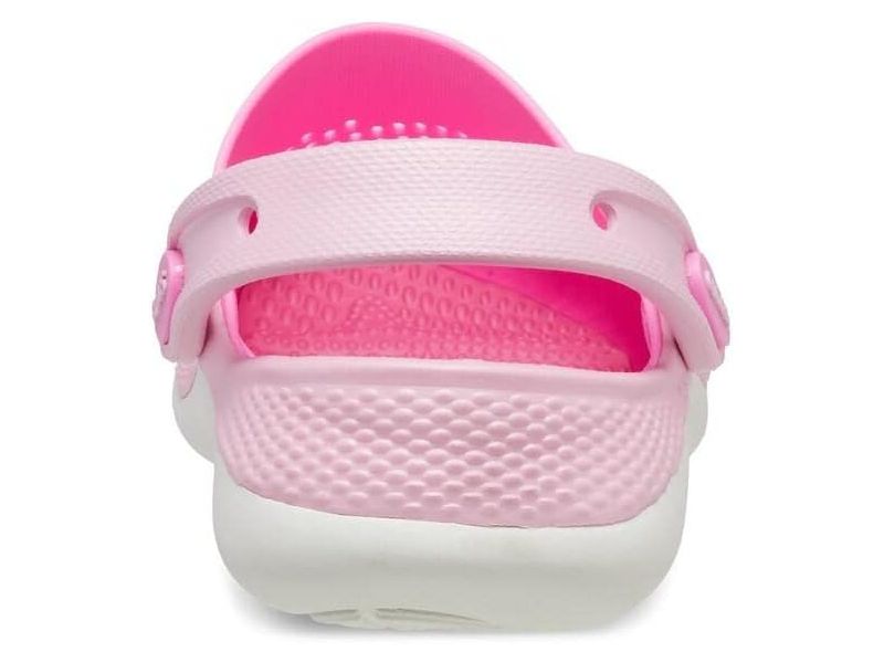 Crocs LiteRide 360 Kids Taffy Pink — задня частина сабо