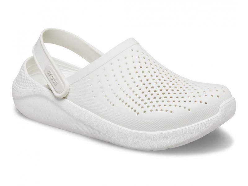 Crocs LiteRide Almost White — вид спереди