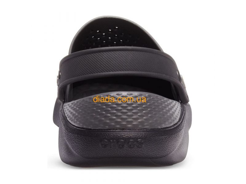 Кроксы LiteRide Black — вид сзади