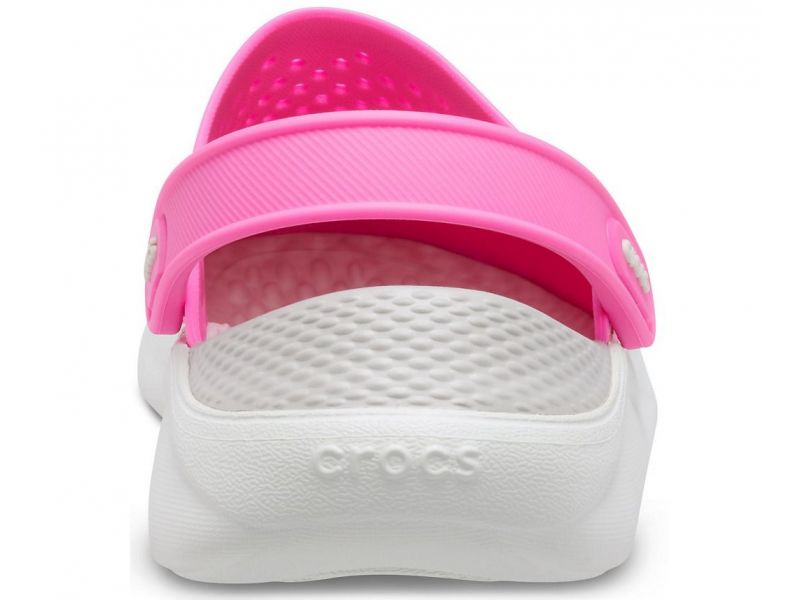 Кроксы LiteRide малиновые — вид сзади