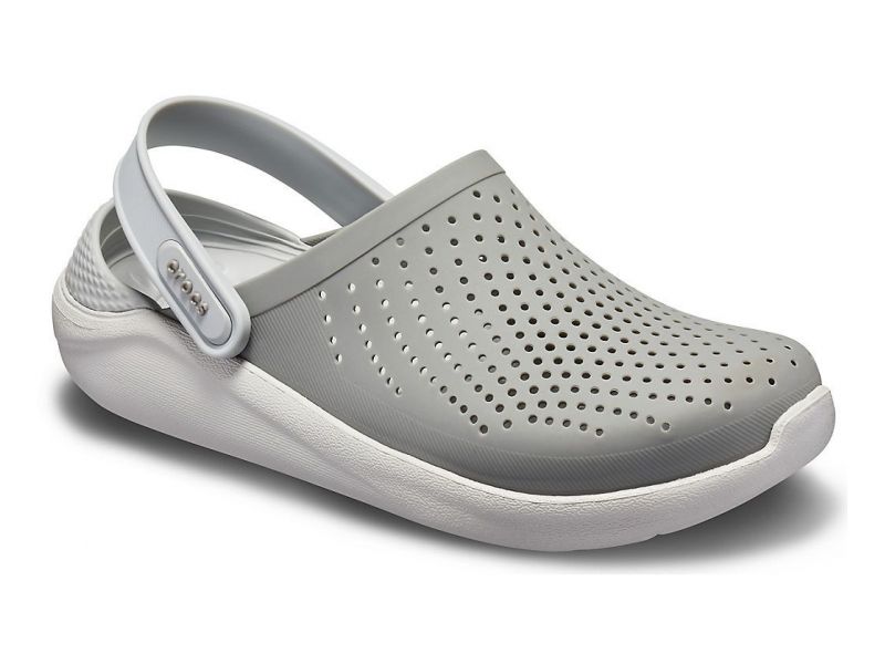 Crocs LiteRide Clog Grey спереди