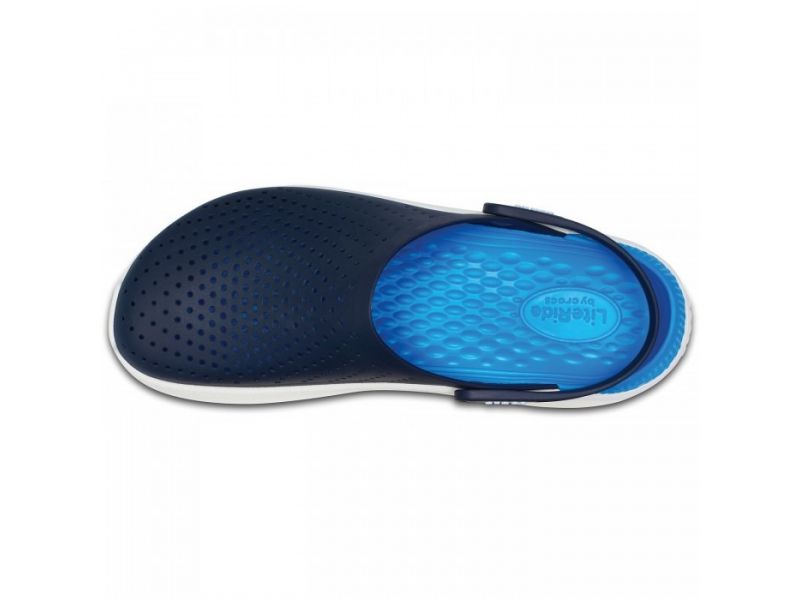 Верх темно-синих Crocs LiteRide