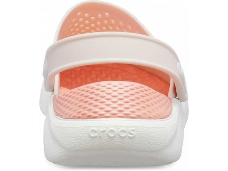 Кроксы LiteRide пудровые — вид сзади