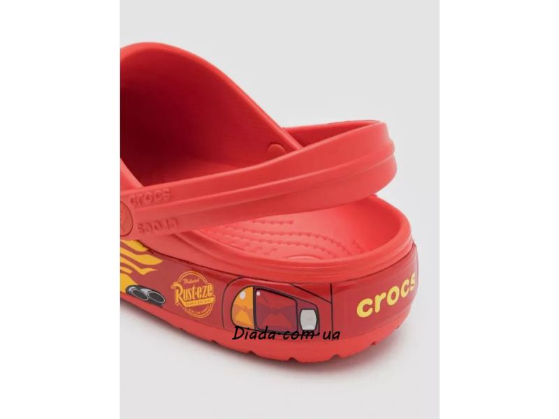 Crocs McQueen — фото без фона, оригинальные унисекс сабо