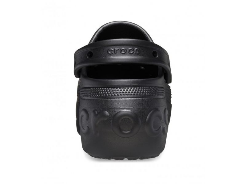 Crocs Mellow Recovery Slide Bone — стильные шлепанцы бежевого цвета, вид сзади, оригинал