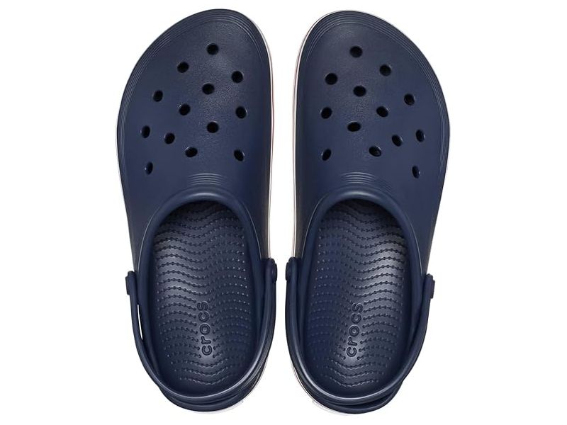 Crocs Off Court Clog Navy — вид сверху, классическая модель Crocs