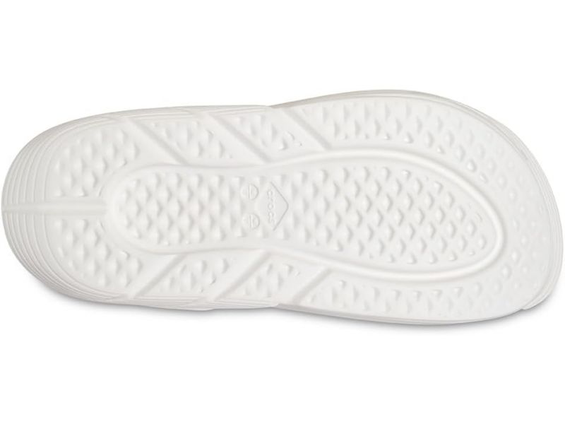 Подошва Crocs Off Grid White — фирменный протектор, оригинал
