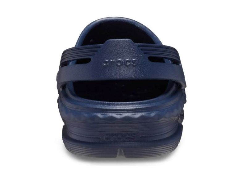 Crocs Off Grid Clog Navy — вид сзади, оригинальные кроксы унисекс