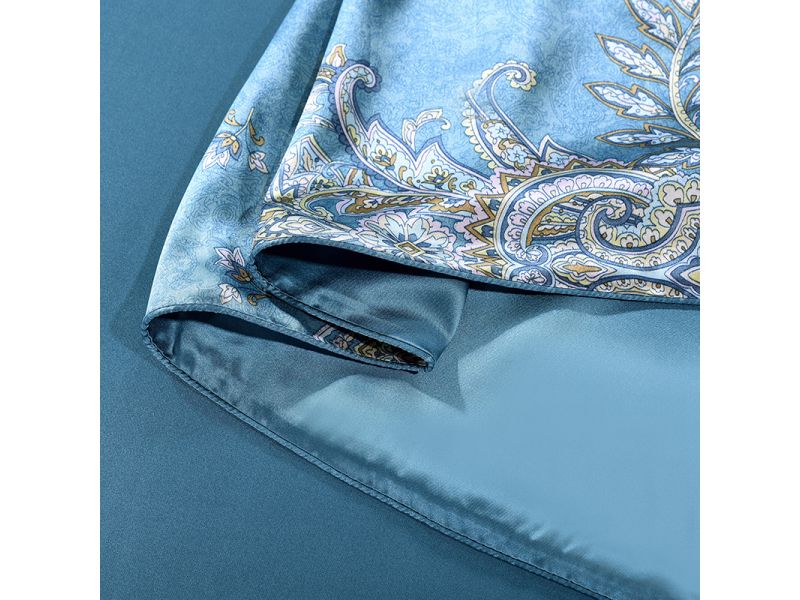 Шелковый комплект постельного белья Узоры Самарканда. 100% натуральный шелк Silk Kiss, фото 9