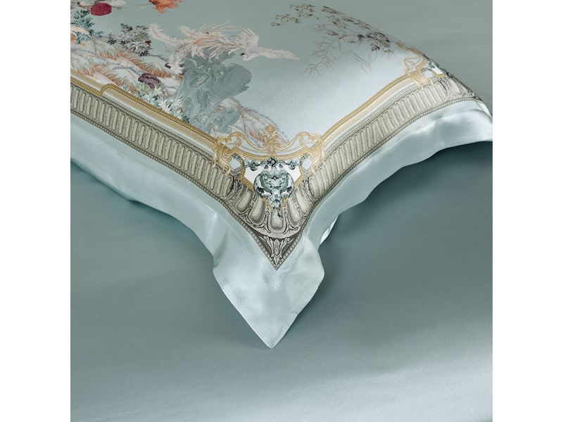 Постельное белье из натурального шелка, комплект. Императорский, натуральный шелк Silk Kiss, фото 4