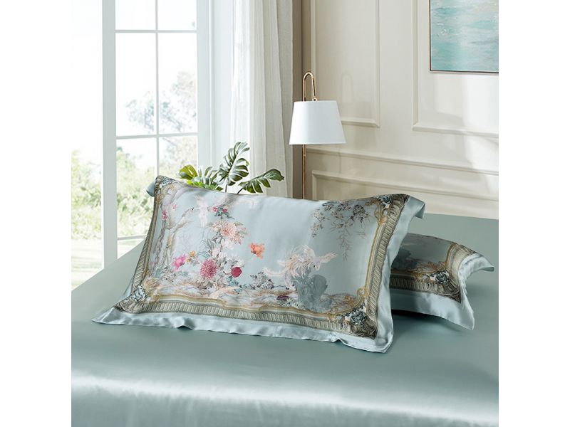 Постельное белье из натурального шелка, комплект. Императорский, натуральный шелк Silk Kiss, фото 7