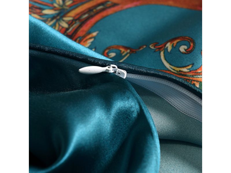 Набор шелкового постельного белья с узорами. 1001 ночь. Натуральный 100% шелк, фото 9