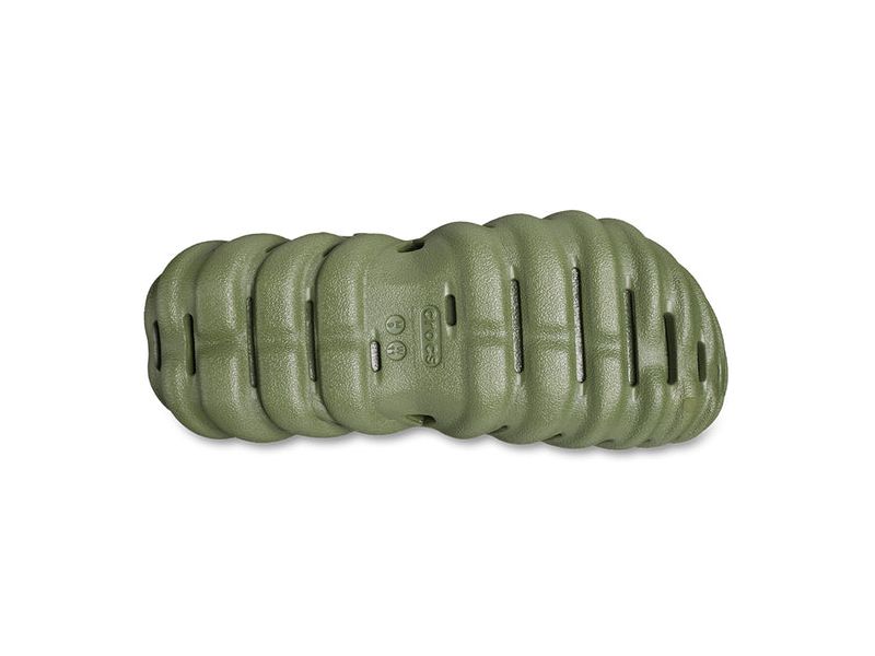 Подошва Crocs Echo хаки — армейский зелёный цвет, оригинал