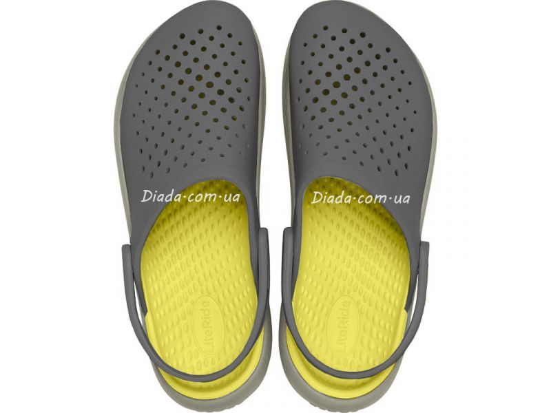 Верхній вид Crocs InMotion Grey/Light Green