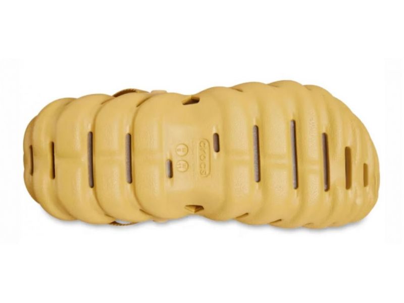 Подошва Crocs Echo Desert Grass — песочные унисекс сабо, оригинал