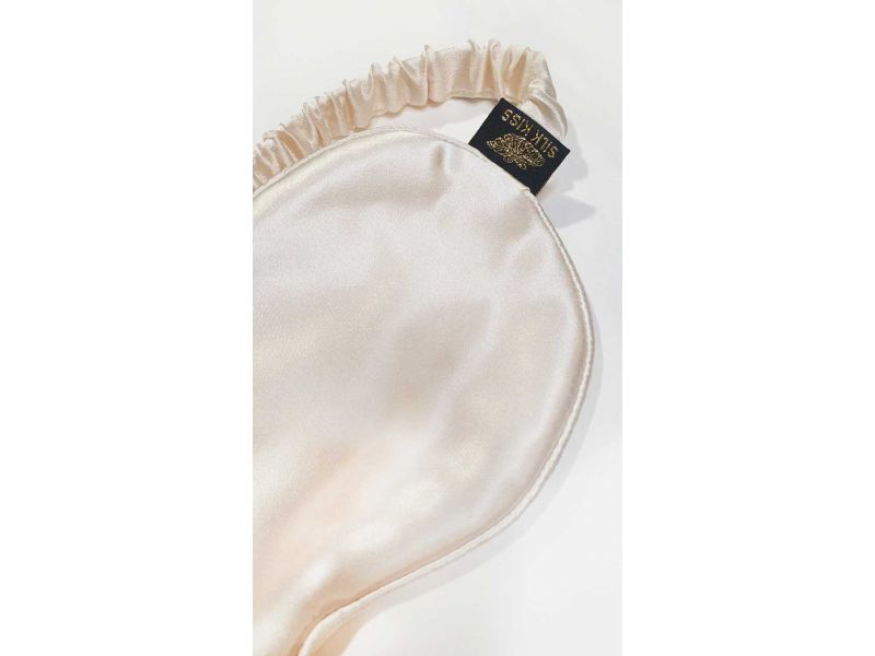 Шелковая маска для сна шампунь. Натуральный шелк ТМ "Silk Kiss", фото 4