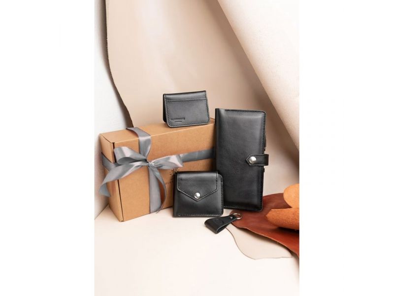 Набор кожаных аксессуаров для путешественника Дублин (кожа krast), фото 1