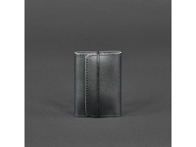 Кожаный кард-кейс 1.1 черный, фото 5