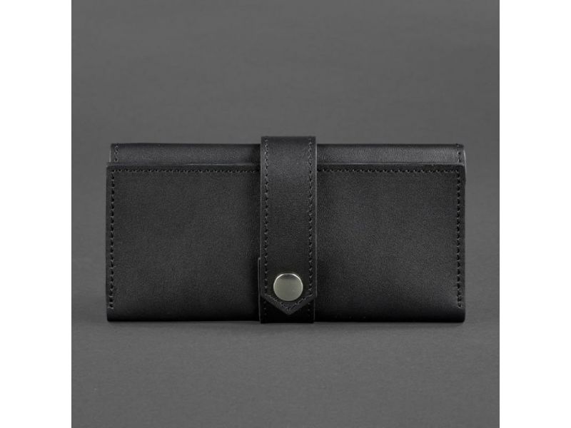 Кожаное портмоне 3.0 черное Krast, фото 5