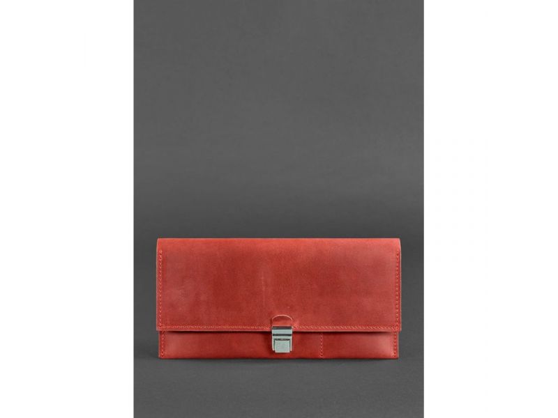 Кожаный женский тревел-кейс Journey 2.0 Коралл, фото 1