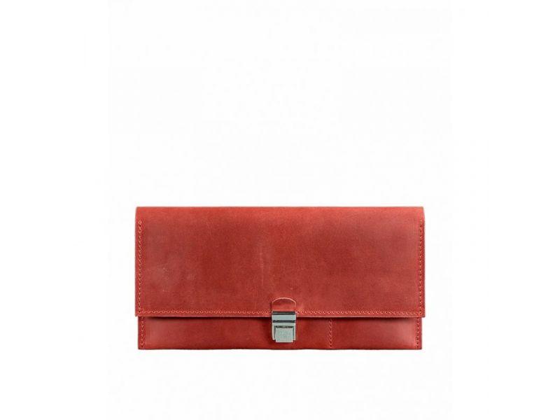 Кожаный женский тревел-кейс Journey 2.0 Коралл, фото 5