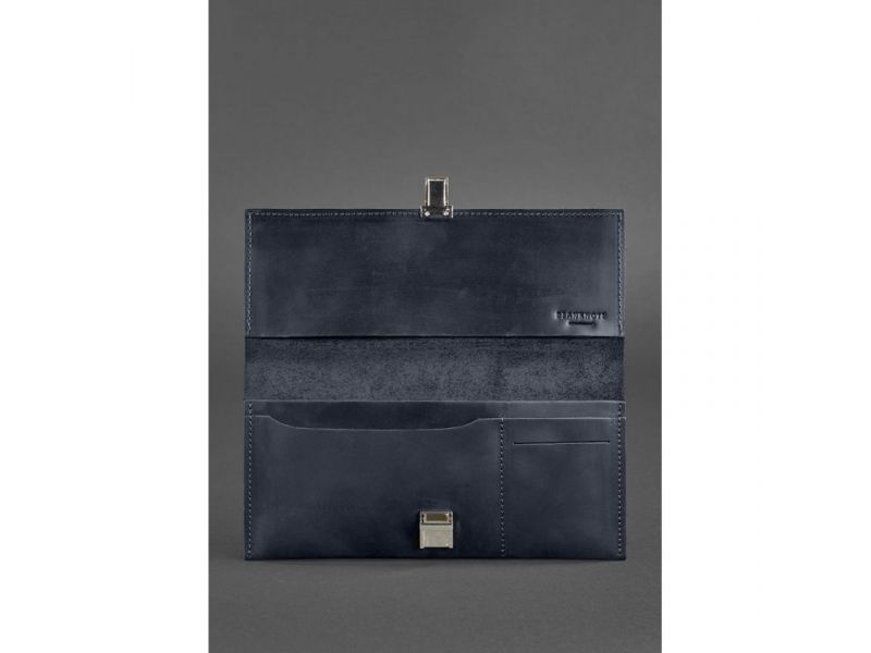 Кожаный тревел-кейс Journey 2.0 синий, фото 2