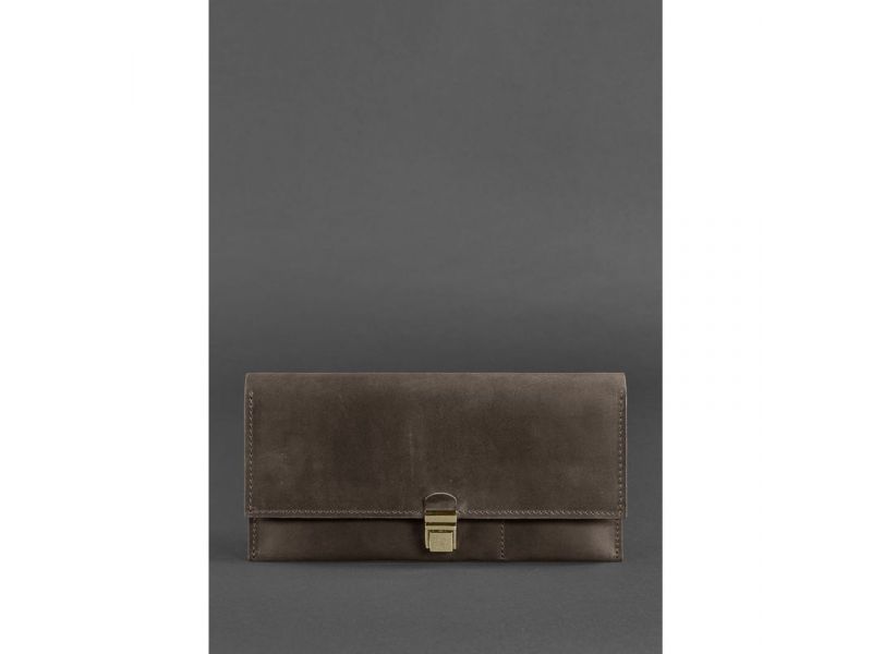 Кожаный тревел-кейс Journey 2.0 темно-коричневый Crazy Horse, фото 1