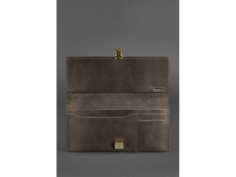 Кожаный тревел-кейс Journey 2.0 темно-коричневый Crazy Horse, фото 2