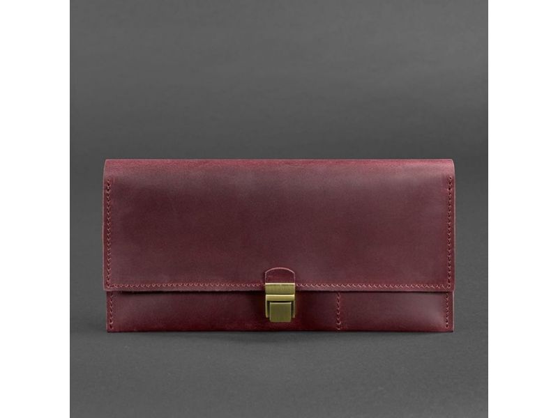 Кожаный тревел-кейс Journey 2.0 Crazy Horse бордовый, фото 6