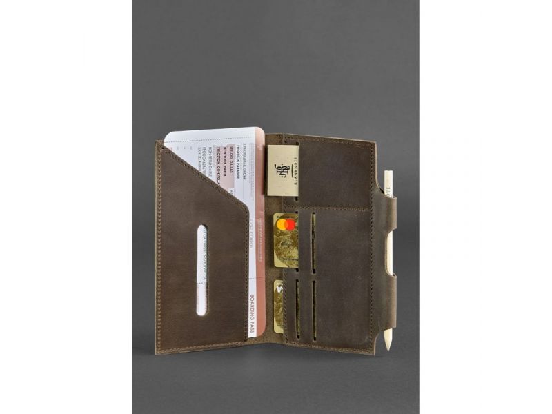 Кожаный тревел-кейс 3.0 темно-коричневый, фото 2