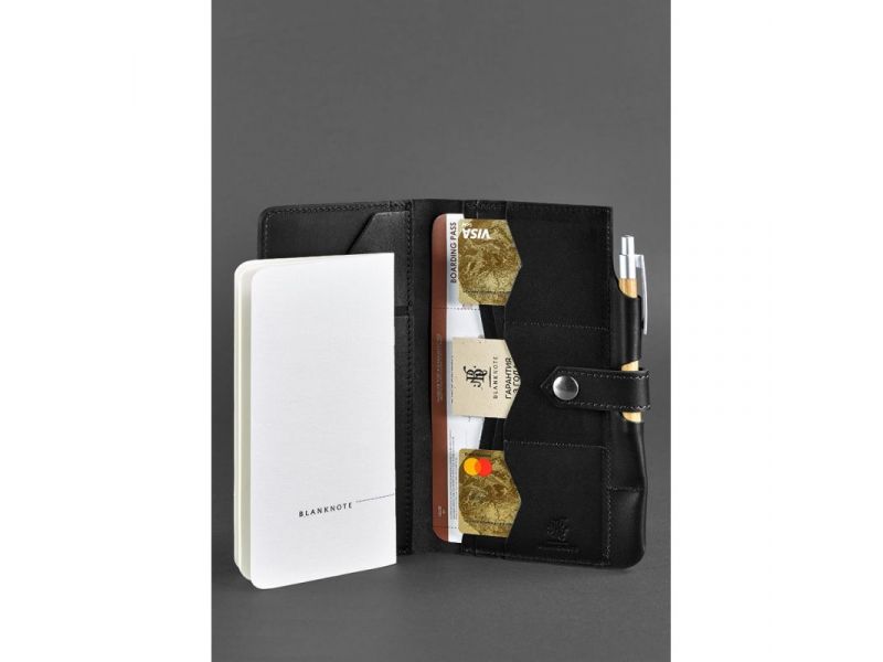 Кожаный тревел-кейс 4.0 черный, фото 2