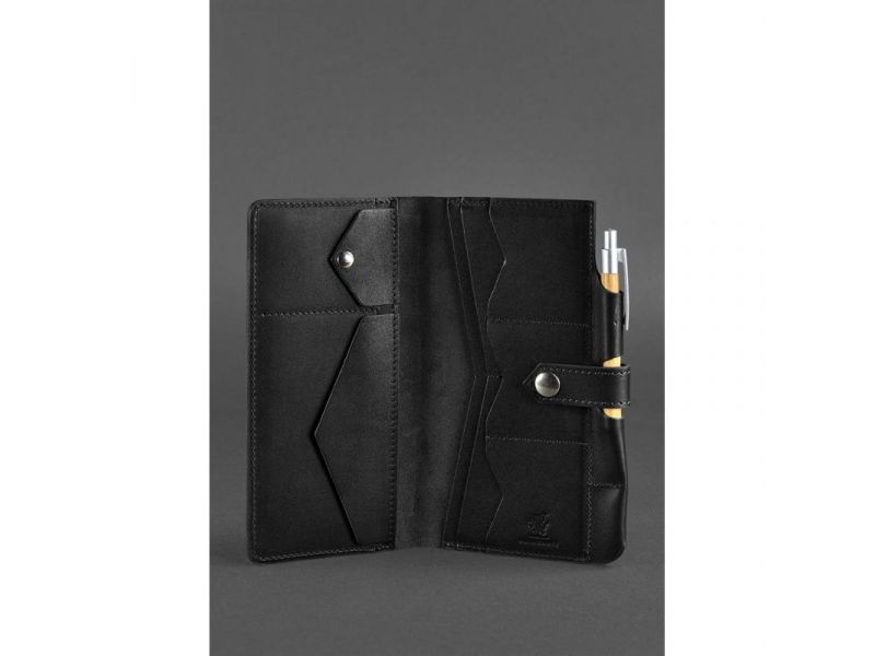 Кожаный тревел-кейс 4.0 черный, фото 3