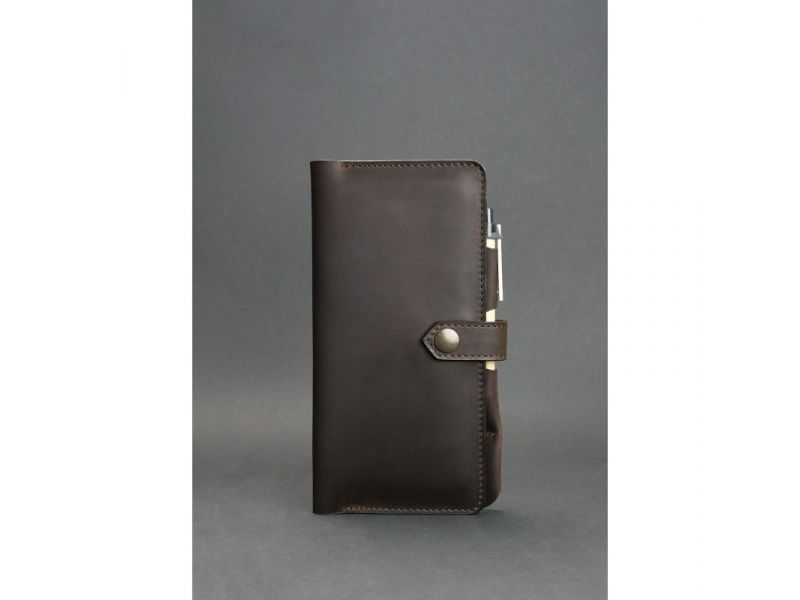 Кожаный тревел-кейс 4.0 темно-коричневый, фото 1