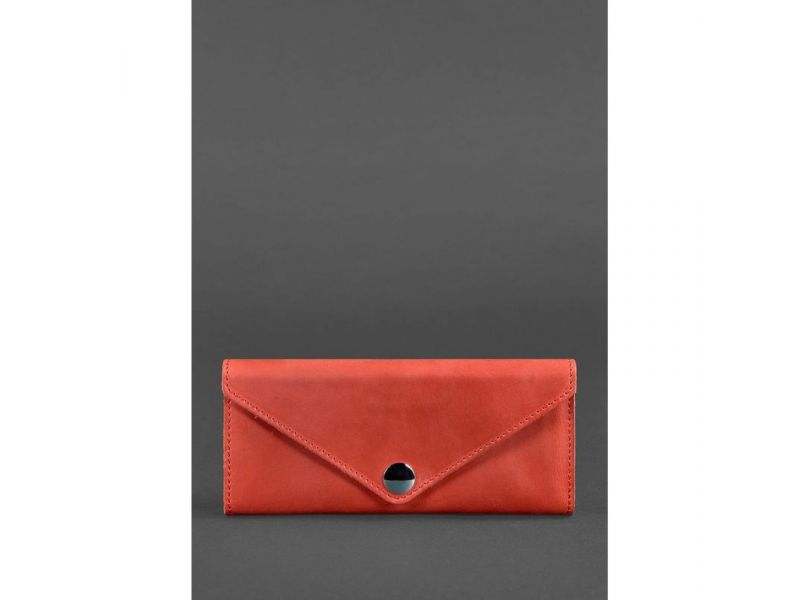 Женский кожаный кошелек Керри 1.0 коралловый, фото 1
