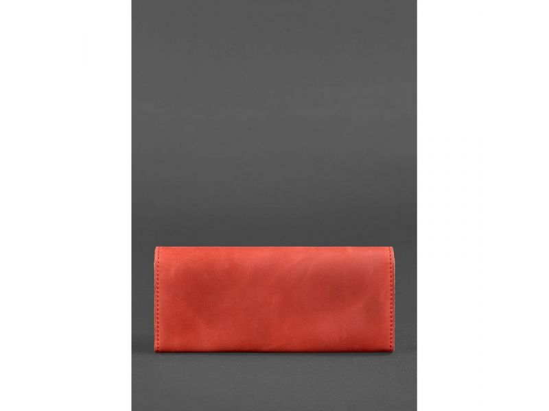 Женский кожаный кошелек Керри 1.0 коралловый, фото 4