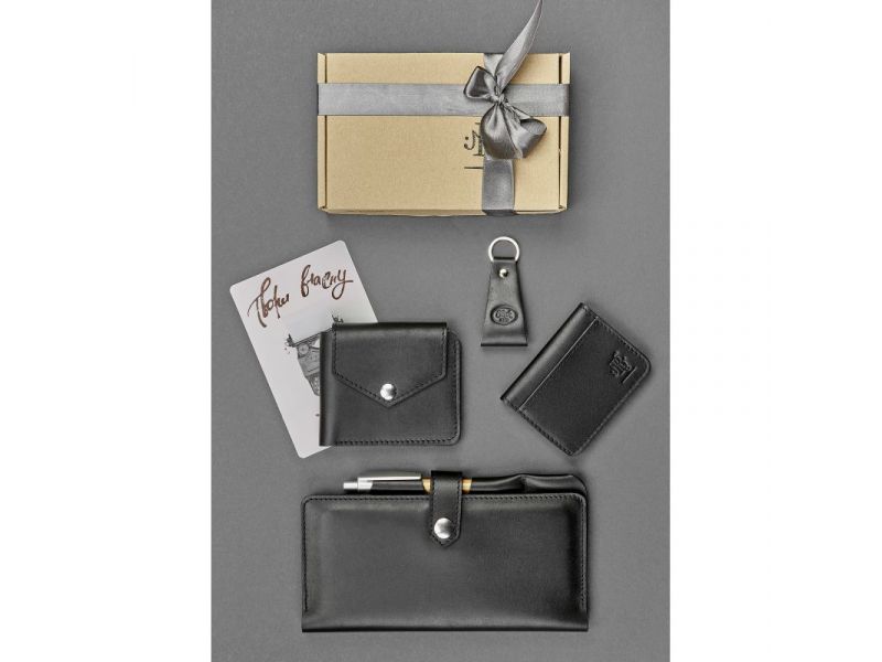 Набор кожаных аксессуаров для путешественника Дублин (кожа krast), фото 2