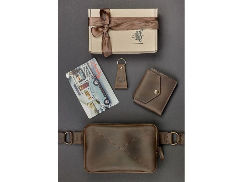 Подарочный набор кожаных аксессуаров Орландо, фото 1