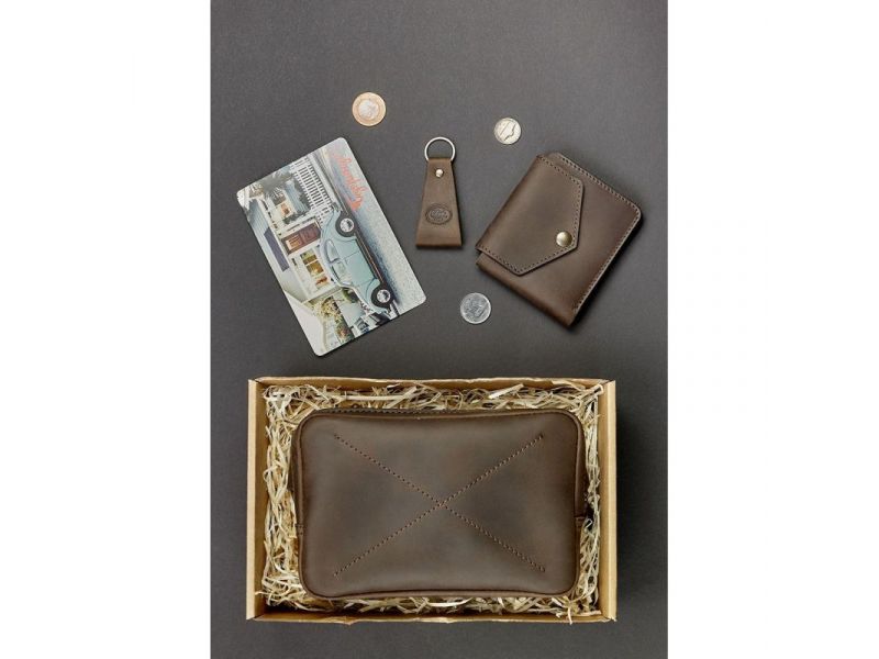 Подарочный набор кожаных аксессуаров Орландо, фото 2