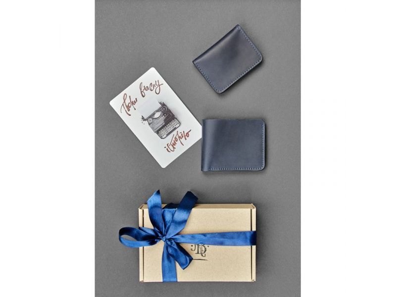 Мужской подарочный набор кожаных аксессуаров Гамбург, фото 2