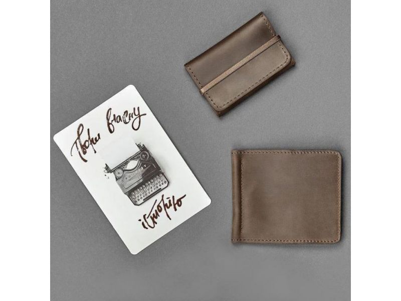 Мужской подарочный набор кожаных аксессуаров Лас-Вегас, фото 3