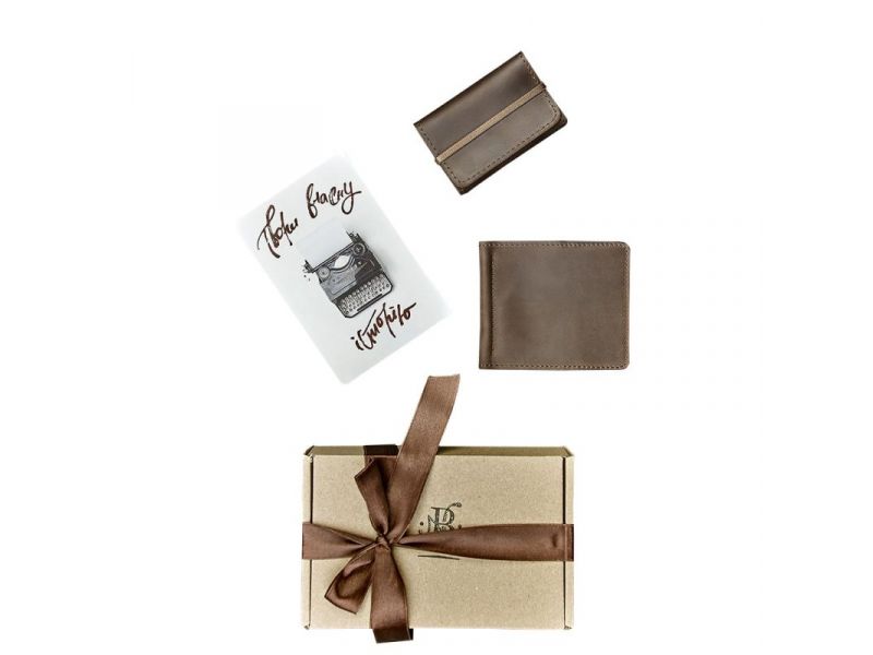 Мужской подарочный набор кожаных аксессуаров Лас-Вегас, фото 4