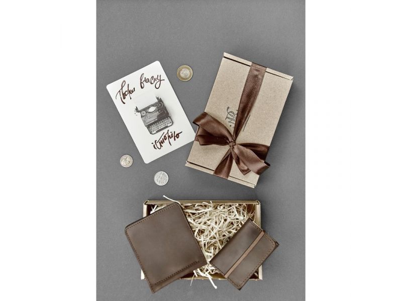 Мужской подарочный набор кожаных аксессуаров Лас-Вегас, фото 2