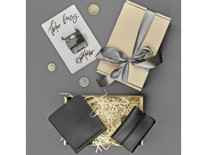 Мужской подарочный набор кожаных аксессуаров Сан-Франциско, фото 4