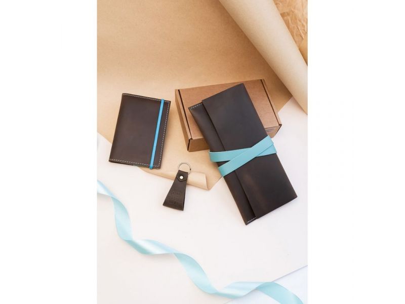 Набор кожаных аксессуаров для путешественника Флоренция, фото 1