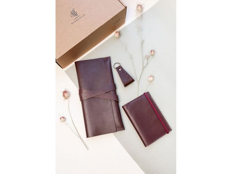 Набор кожаных аксессуаров для путешественника Венеция Краст, фото 1