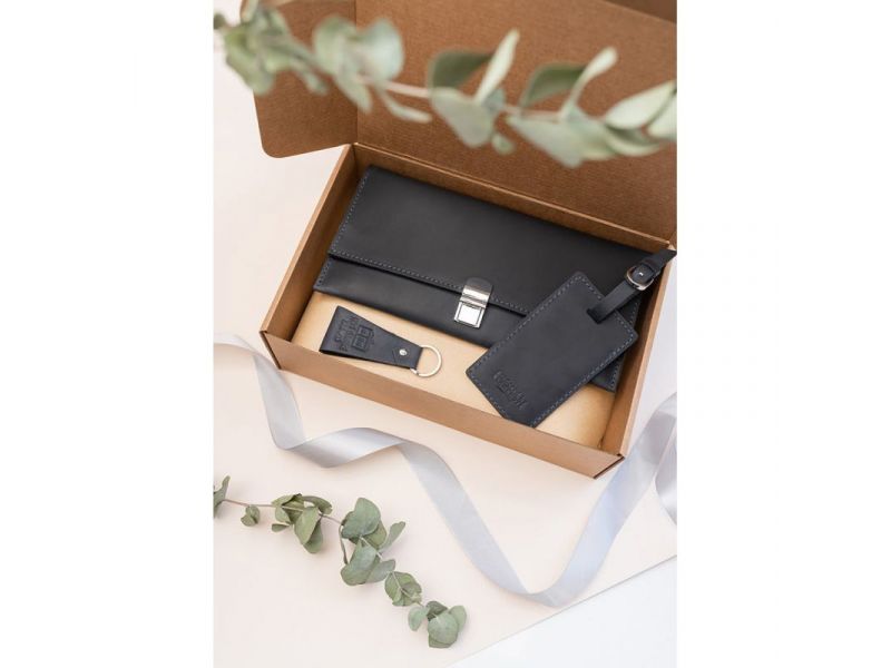 Набор кожаных аксессуаров для путешественника Неаполь, фото 1